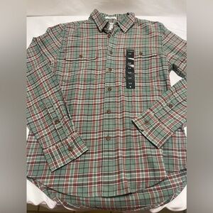 NWT Lucky Brand Saturday Stretch long sleeve button down shirt 
Mens size small